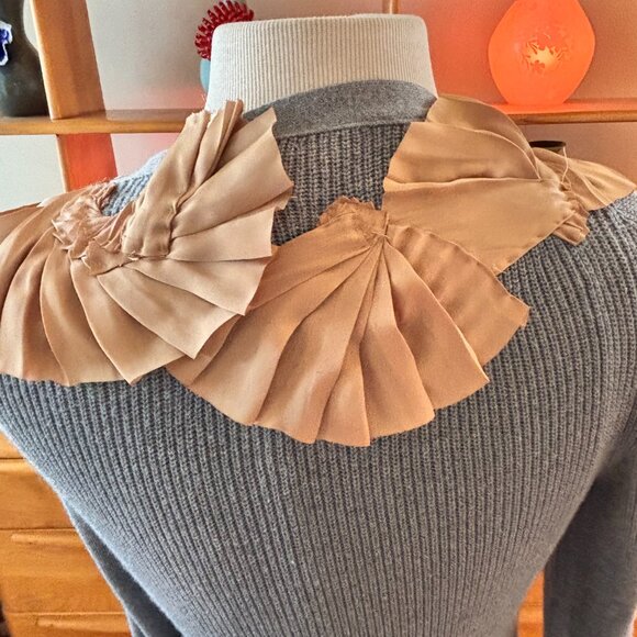 Anthropologie Vermeil Sequins Cardigan Sweater by Yellow Bird Size M Gray - Picture 3 of 16